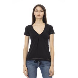 Trussardi Action Black Cotton Women Women's T-Shirt